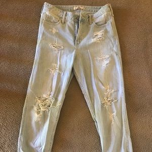 Hollister Distressed Boyfriend Jeans